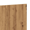 Bed Headboard Artisan Oak 200x1.5x80 cm Engineered Wood