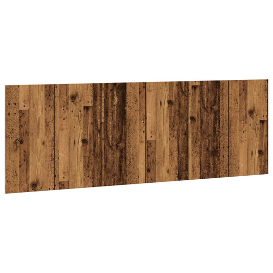 Wall Headboard Old Wood 240x1,5x80 cm Engineered Wood