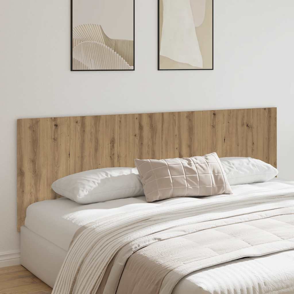 Wall Headboard Artisian Oak 240x1,5x80 cm Engineered Wood