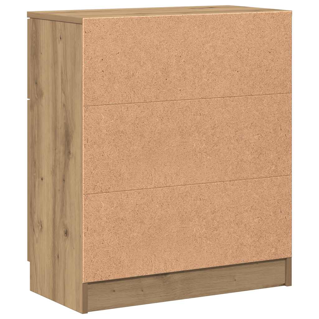 Sideboard Artisan Oak 60x30x70 cm Engineered Wood