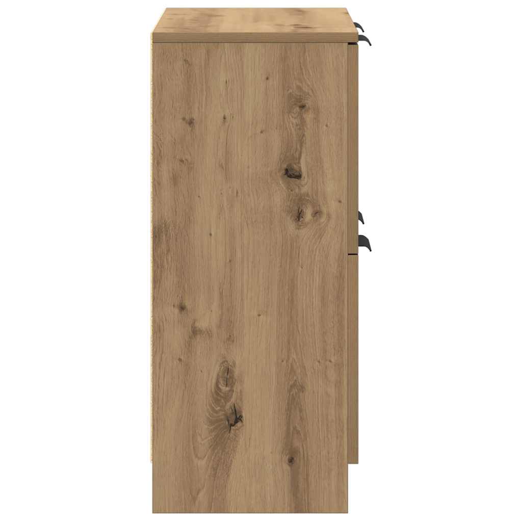 Sideboard Artisan Oak 60x30x70 cm Engineered Wood
