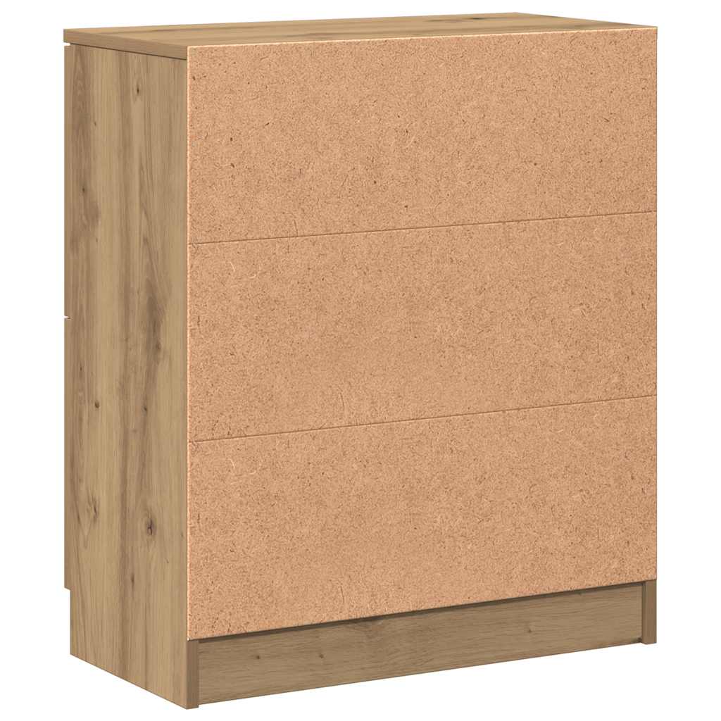 Sideboard Artisan Oak 60x30x70 cm Engineered Wood