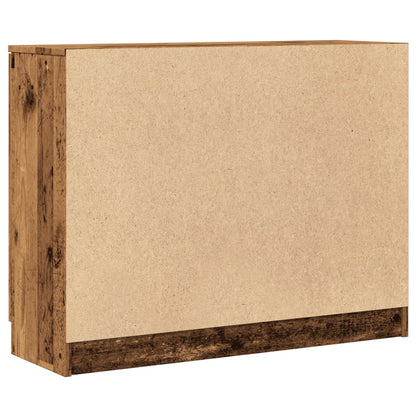 Sideboard Old Wood 90.5x30x70 cm Engineered Wood