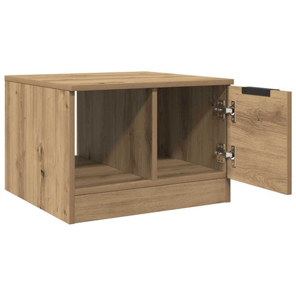 Coffee Table Artisan Oak 50x50x36 cm Engineered Wood