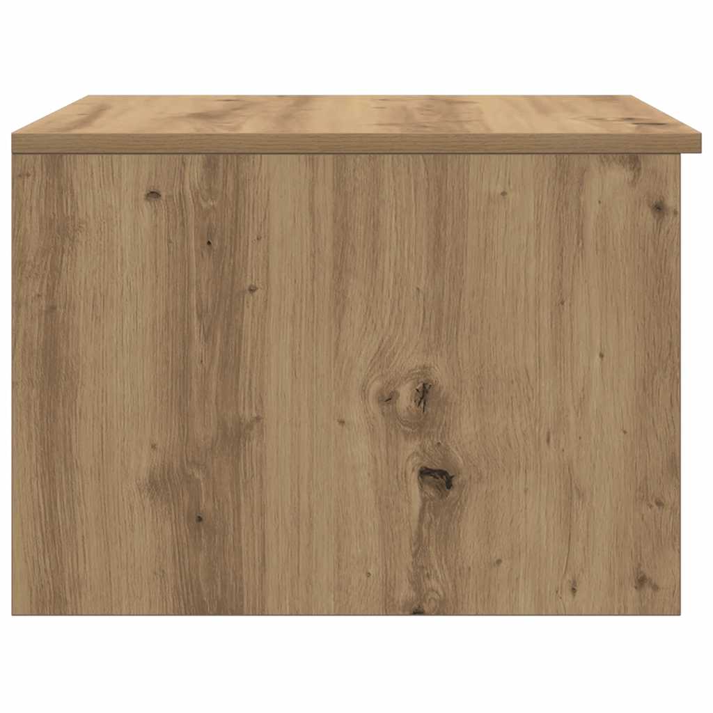 Coffee Table Artisan Oak 50x50x36 cm Engineered Wood