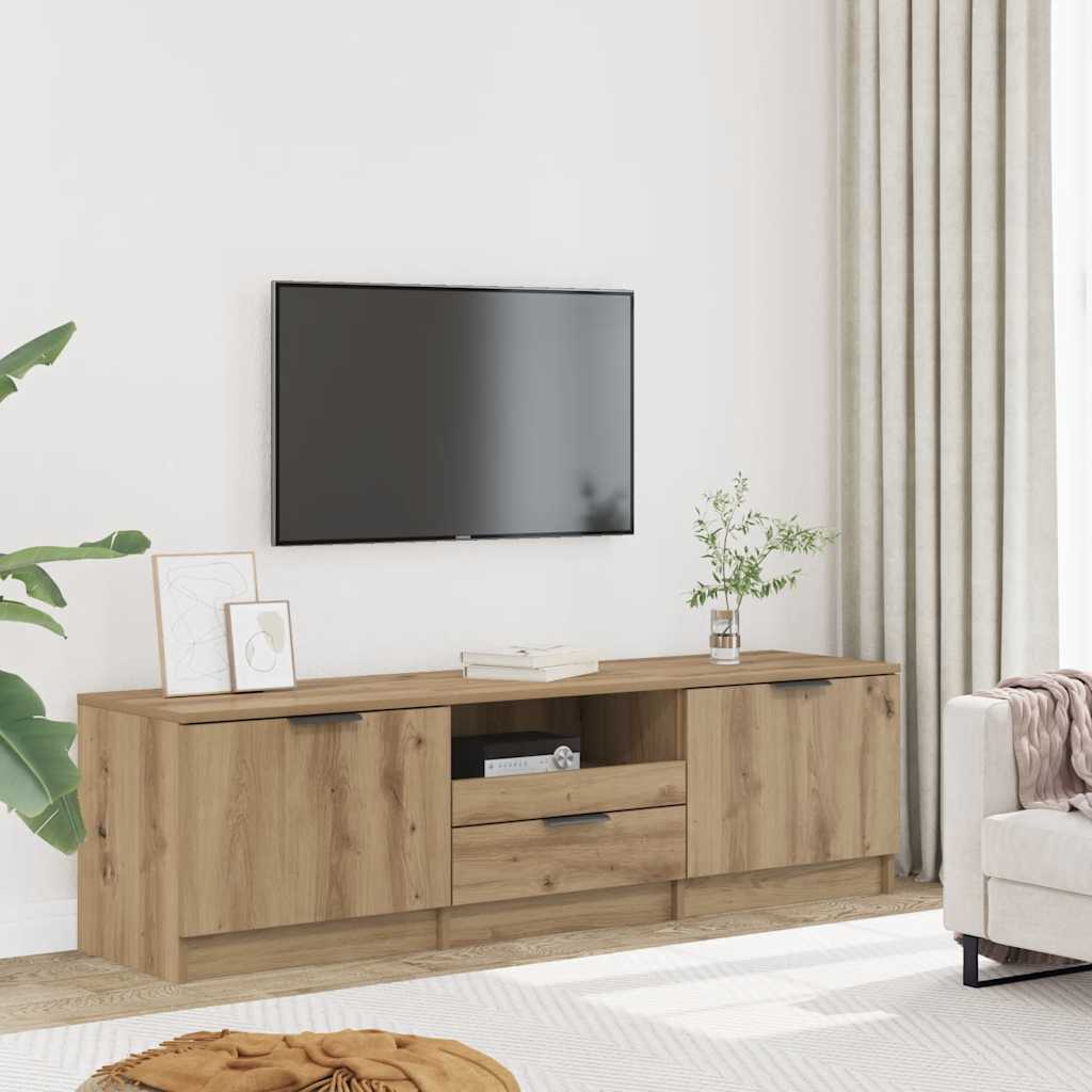 TV Cabinet | Artisan Oak | Engineered Wood | Medium | TV Cabinet