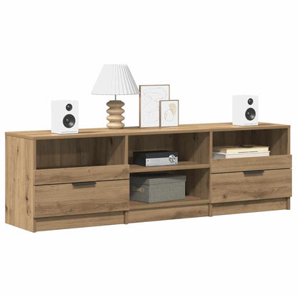 TV Cabinet Artisan Oak 150x33.5x45 cm Engineered Wood