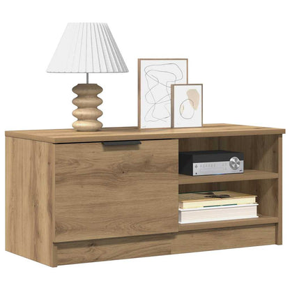 TV Cabinet Artisan Oak 80x35x36,5 cm Engineered Wood