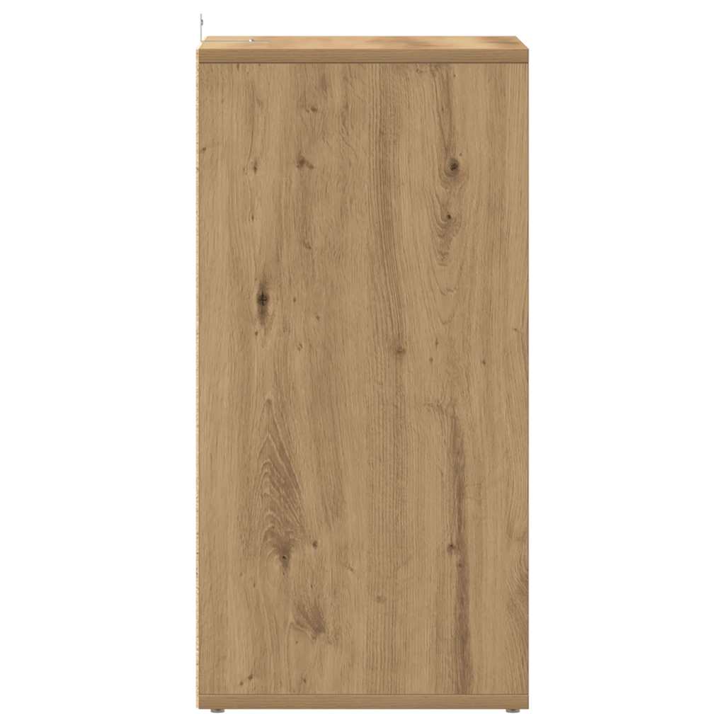 TV Cabinet Artisan Oak 80x35x36.5 cm Engineered Wood
