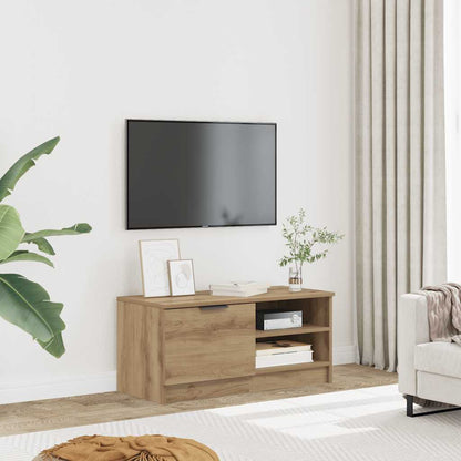 TV Cabinet Artisan Oak 80x35x36.5 cm Engineered Wood