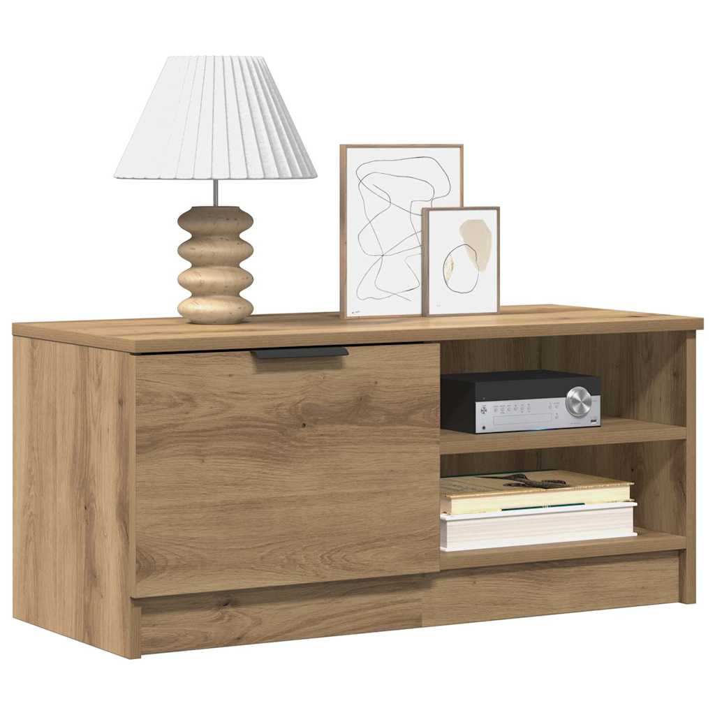 TV Cabinets 2 pcs Artisan Oak 80x35x36.5 cm Engineered Wood