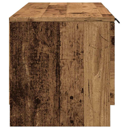 TV Cabinet Old Wood 102x35x36.5 cm Engineered Wood