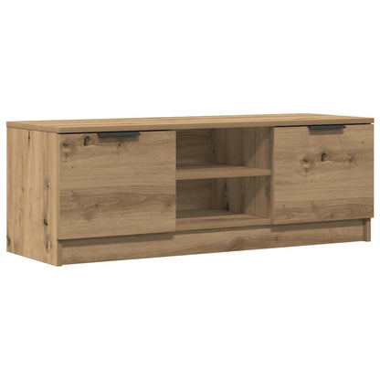 TV Cabinet Artisan Oak 102x35x36.5 cm Engineered Wood