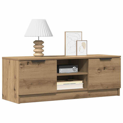 TV Cabinet Artisan Oak 102x35x36.5 cm Engineered Wood