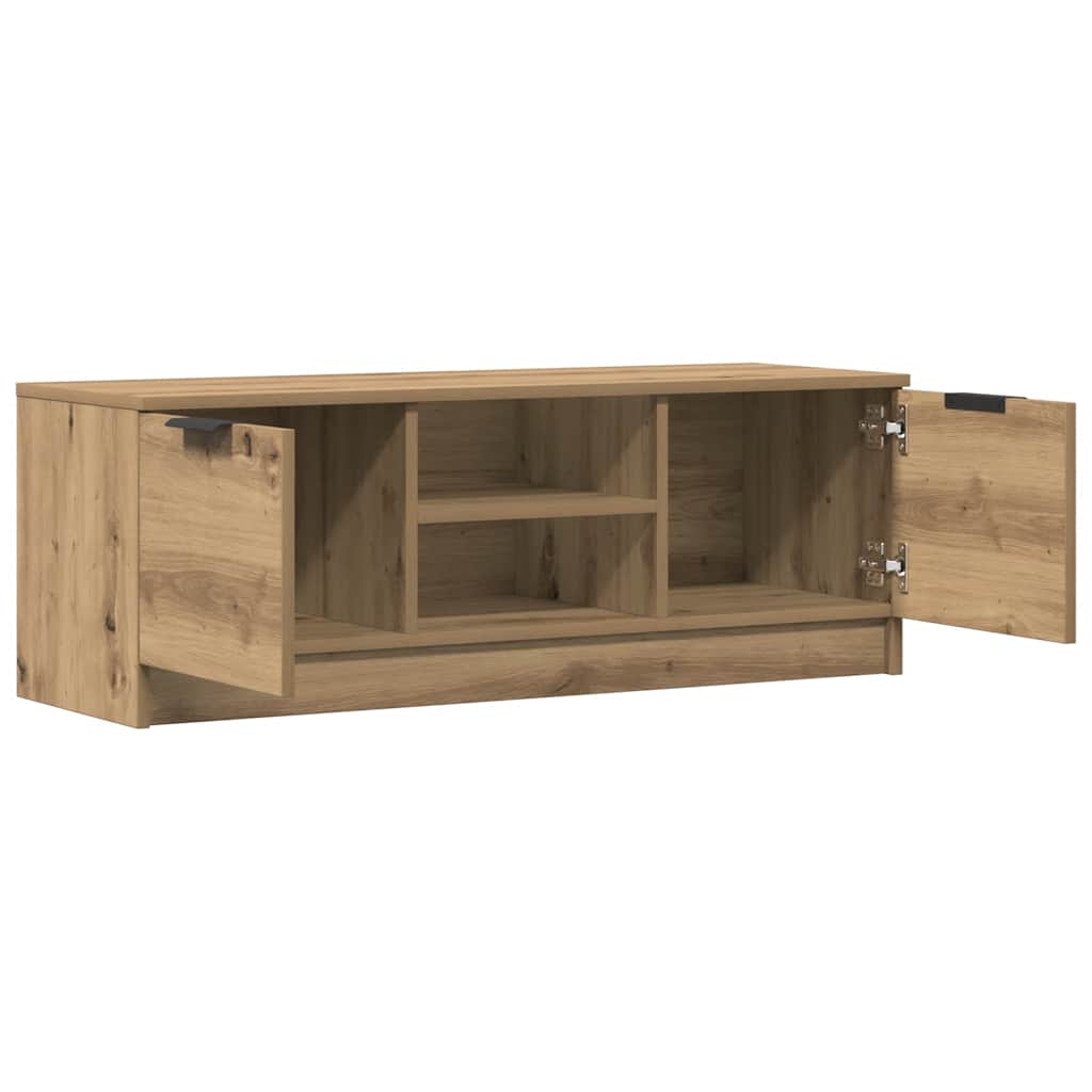 TV Cabinet Artisan Oak 102x35x36.5 cm Engineered Wood