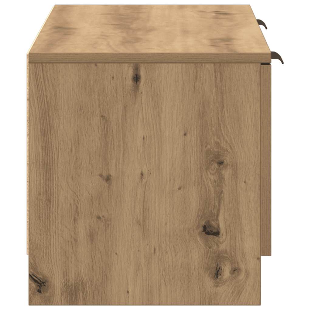TV Cabinet Artisan Oak 102x35x36.5 cm Engineered Wood