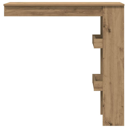 Wall Bar Table Artisan Oak 102x45x103.5 cm Engineered Wood