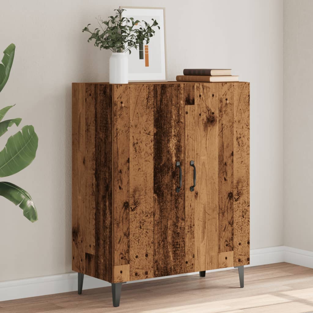 Sideboard Old Wood 70x34x90 cm Engineered Wood