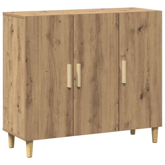Sideboard Artisan Oak 90x34x80 cm Engineered Wood