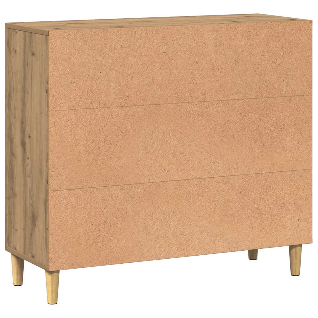Sideboard Artisan Oak 90x34x80 cm Engineered Wood