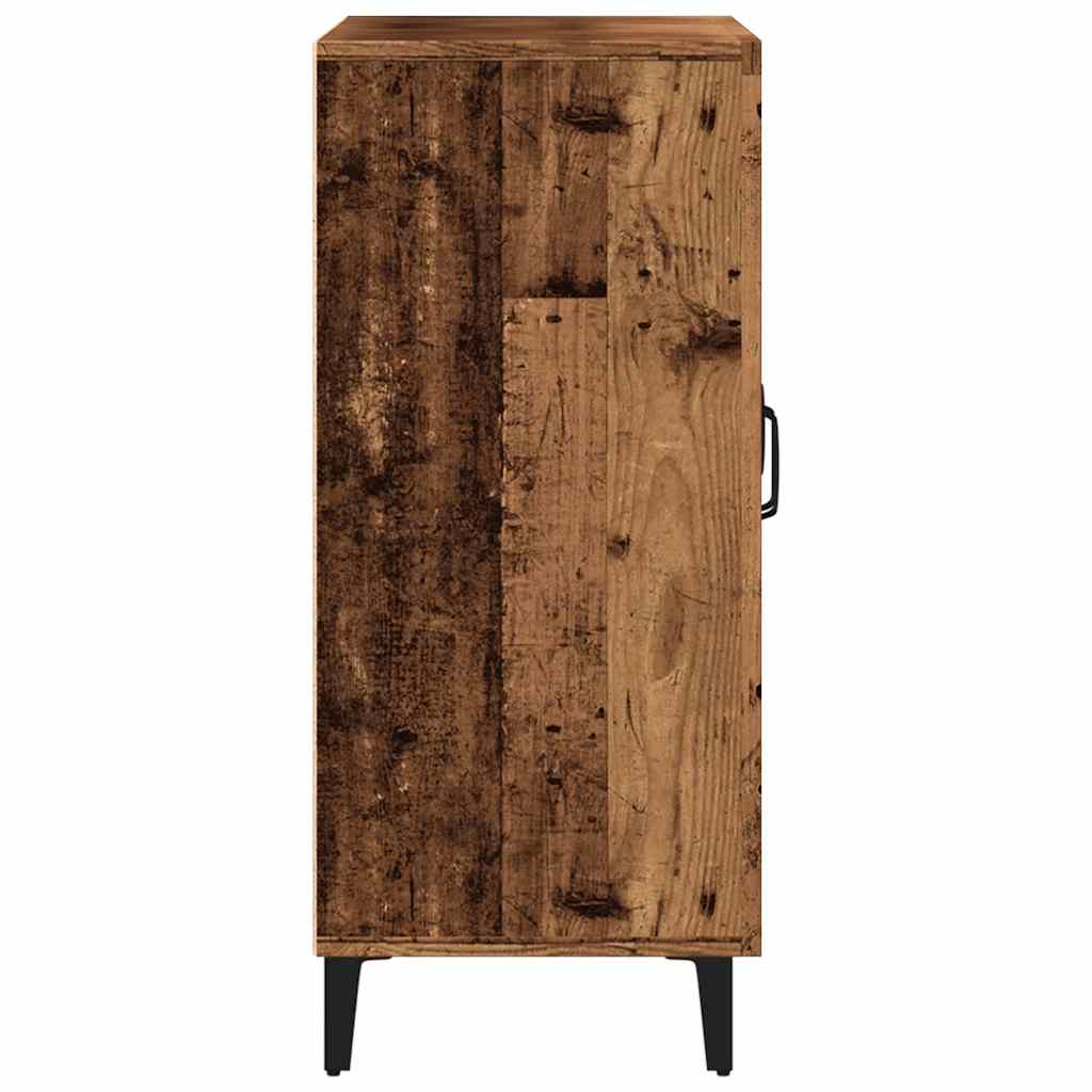 Sideboard Old Wood 90x34x80 cm Engineered Wood