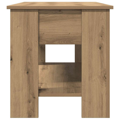 Coffee Table Artisan Oak 101x49x52 cm Engineered Wood