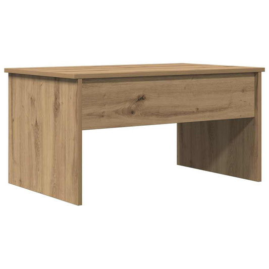 Coffee Table Artisan Oak 80x50.5x41.5 cm Engineered Wood