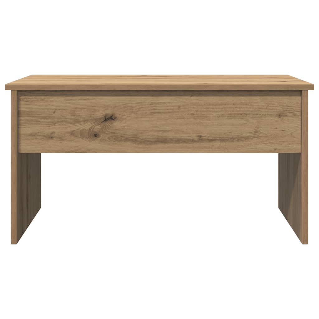 Coffee Table Artisan Oak 80x50.5x41.5 cm Engineered Wood