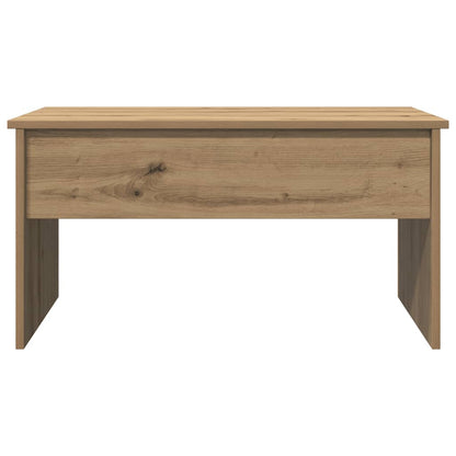 Coffee Table Artisan Oak 80x50.5x41.5 cm Engineered Wood