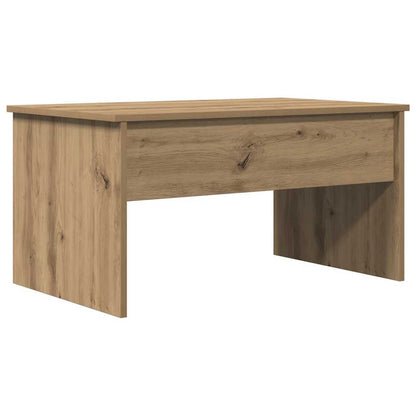 Coffee Table Artisan Oak 80x50.5x41.5 cm Engineered Wood