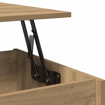 Coffee Table Artisan Oak 80x50.5x41.5 cm Engineered Wood