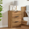 Bedside Cabinet Artisan Oak 40x36x65 cm Engineered Wood