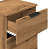 Bedside Cabinet Artisan Oak 40x36x65 cm Engineered Wood