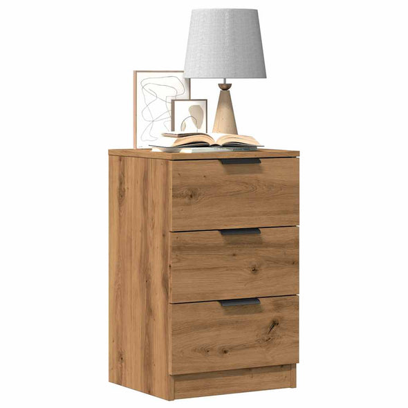 Bedside Cabinet Artisan Oak 40x36x65 cm Engineered Wood