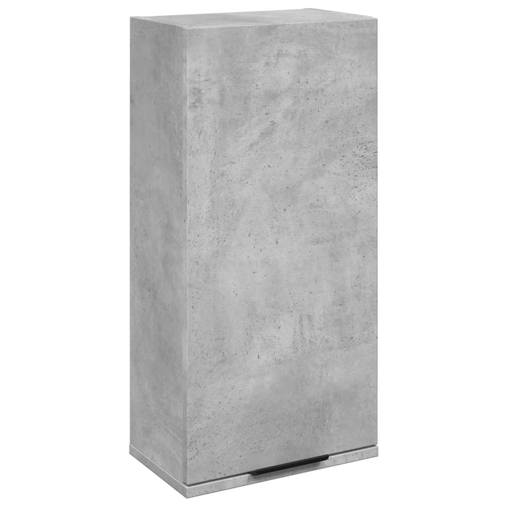 Wall-mounted Bathroom Cabinet Concrete Grey 32x20x67 cm