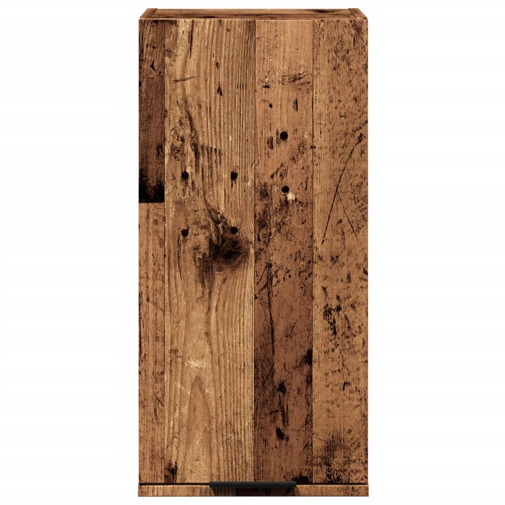 Wall-mounted Bathroom Cabinet Old Wood 32x20x67 cm