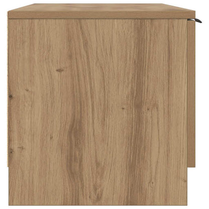 TV Cabinet Artisan Oak 102x35x36.5 cm Engineered Wood