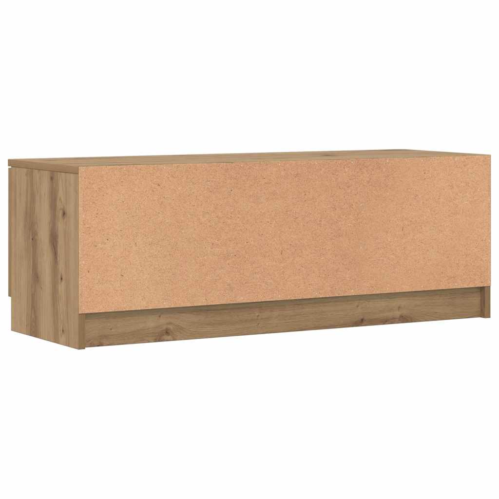 TV Cabinet Artisan Oak 102x35x36.5 cm Engineered Wood