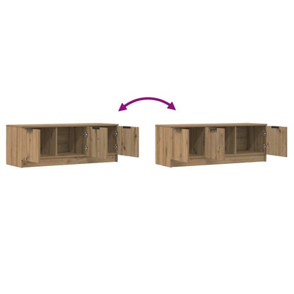 TV Cabinet Artisan Oak 102x35x36.5 cm Engineered Wood