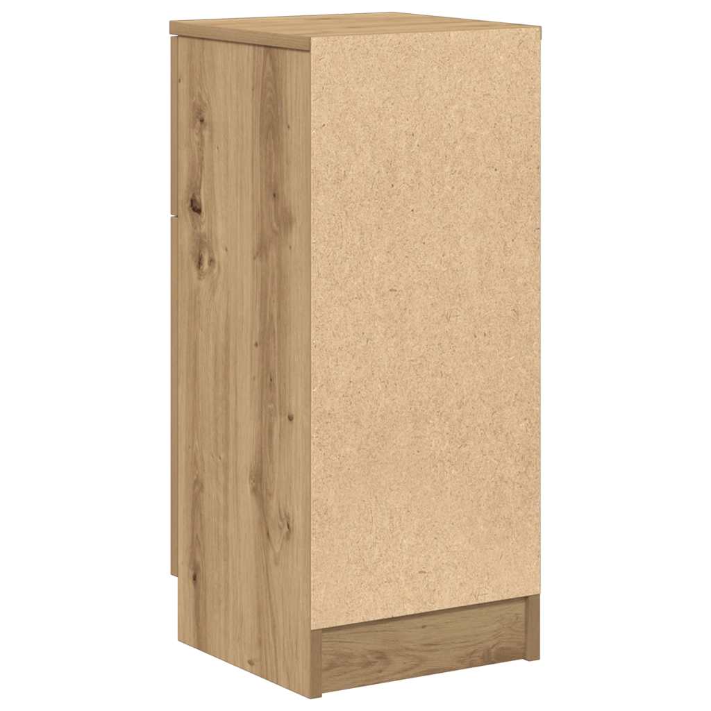 Sideboard Artisan Oak 30x30x70 cm Engineered Wood