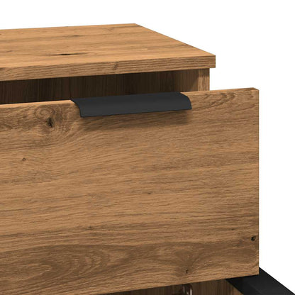 Sideboards 2 pcs Artisan Oak 30x30x70 cm Engineered Wood