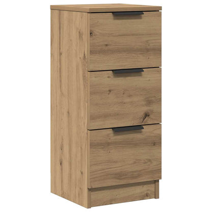 Sideboard Artisan Oak 30x30x70 cm Engineered Wood