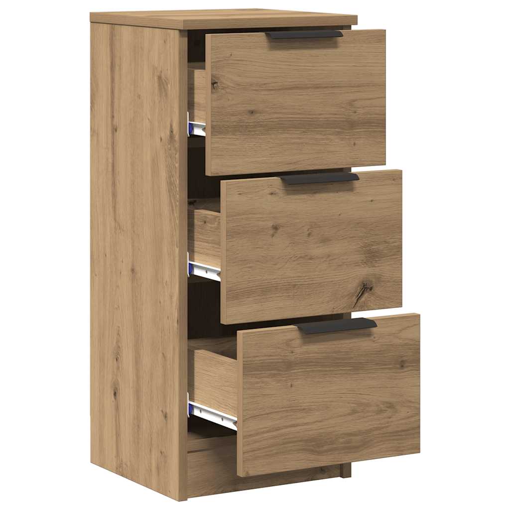 Sideboard Artisan Oak 30x30x70 cm Engineered Wood