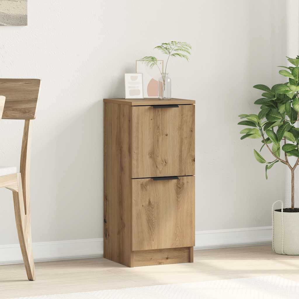 Sideboard Artisan Oak 30x30x70 cm Engineered Wood