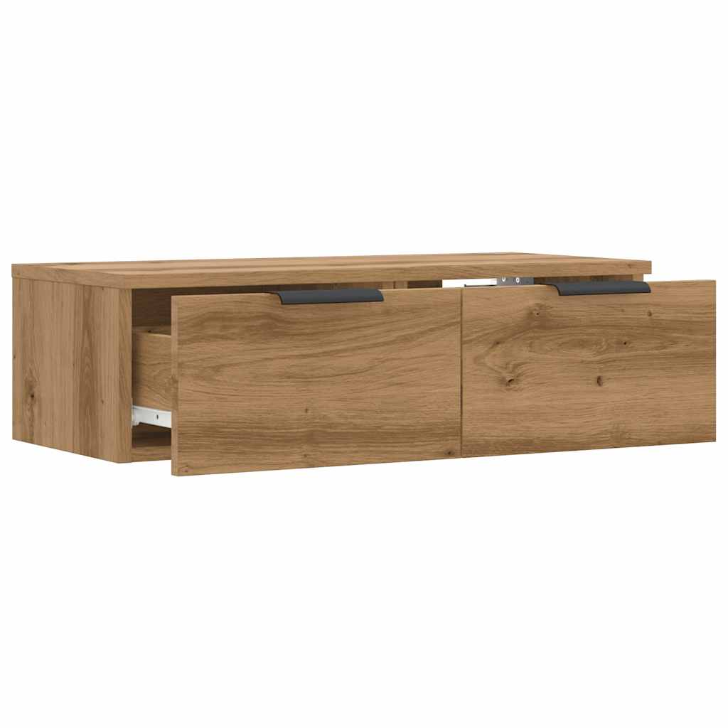 Wall Cabinet Old Wood 68x30x20 cm Engineered Wood