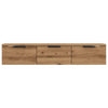 Wall Cabinet Artisan Oak 102x30x20 cm Engineered Wood