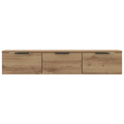 Wall Cabinet Artisan Oak 102x30x20 cm Engineered Wood