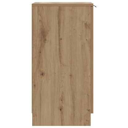 Shoe Cabinet Artisan Oak 29.5x35x70 cm Engineered Wood