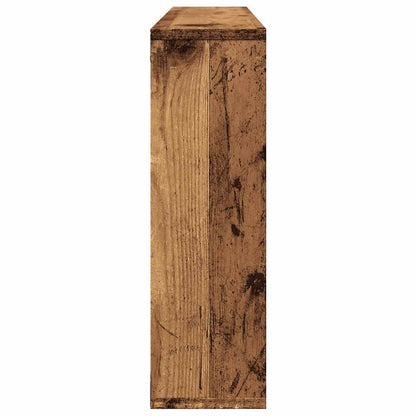 Wall Shelf Old Wood 85x16x52.5 cm Engineered Wood