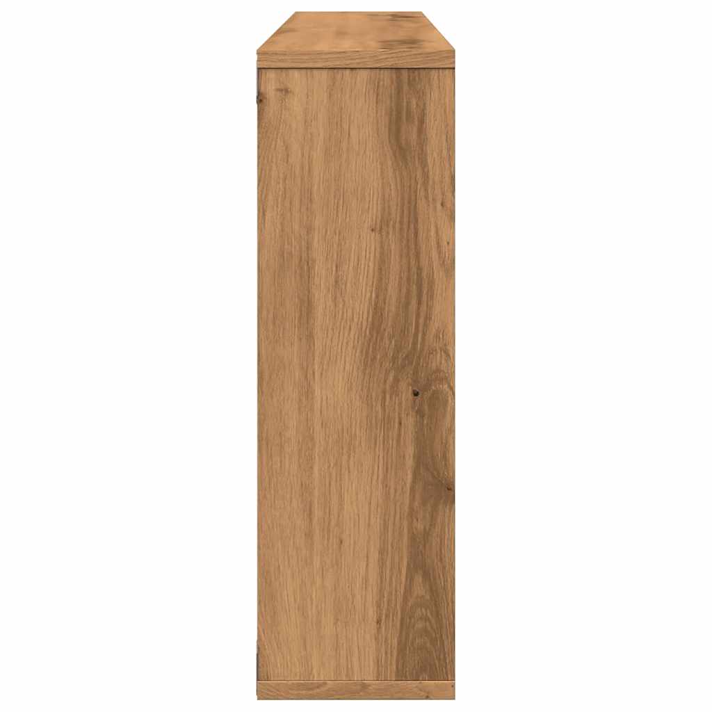 Wall Shelf Artisan Oak 85x16x52.5 cm Engineered Wood